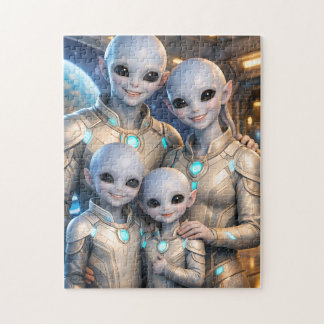 UFOファミリー ジグソーパズル