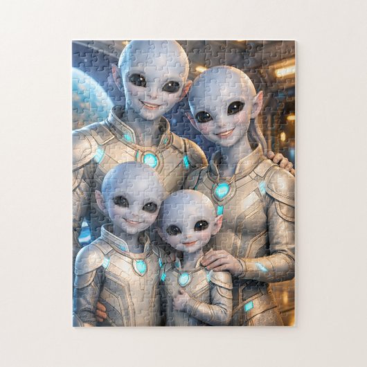 UFOファミリー ジグソーパズル