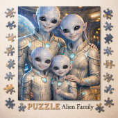 UFOファミリー ジグソーパズル