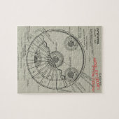 UFOブループリント ジグソーパズル (横)