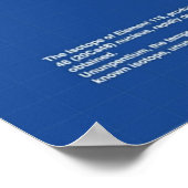 UFOブループリント ポスター (角)