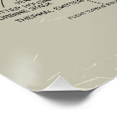 UFOブループリント ポスター (コーナー)