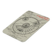 UFOブループリント マグネット (左側)