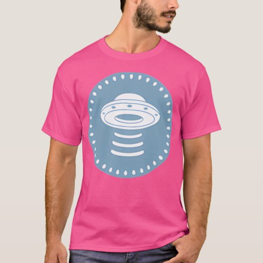 Ufoブルー Tシャツ (正面)