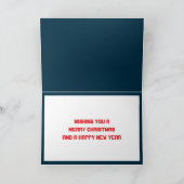 UFOホーホファークリスマスエイリアンカスタム カード (内部)