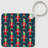 UFOホーホファークリスマスエイリアンカスタム キーホルダー (裏面)