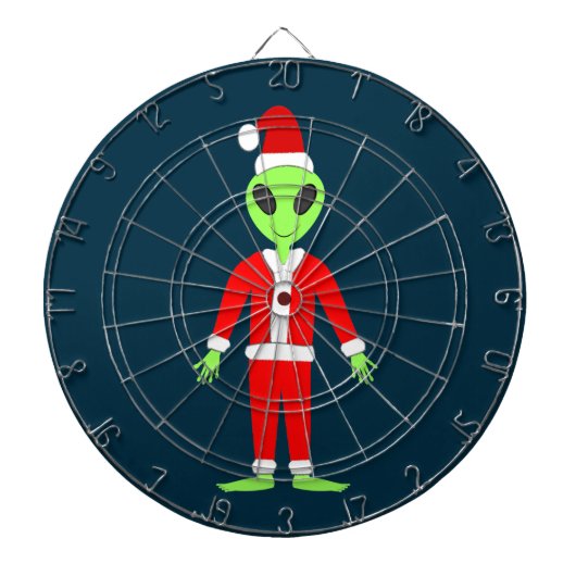 UFOホーホファークリスマスエイリアン ダーツボード (正面)