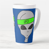 UFOマグカップ カフェラテマグ (右アングル)