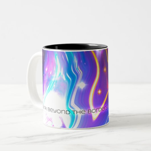 UFOマゼンタ次元のマグ ツートーンマグカップ (正面左)