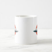 UFOミニマモダンリストデザイン コーヒーマグカップ (中央)