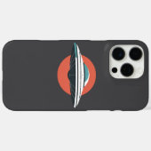 UFOミニマモダンリストデザイン Case-Mate iPhoneケース (裏面 (横))