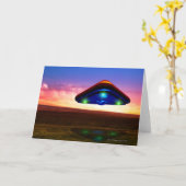 UFOライト カード (黄色い花)