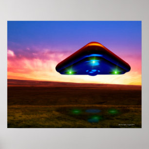UFOライト ポスター