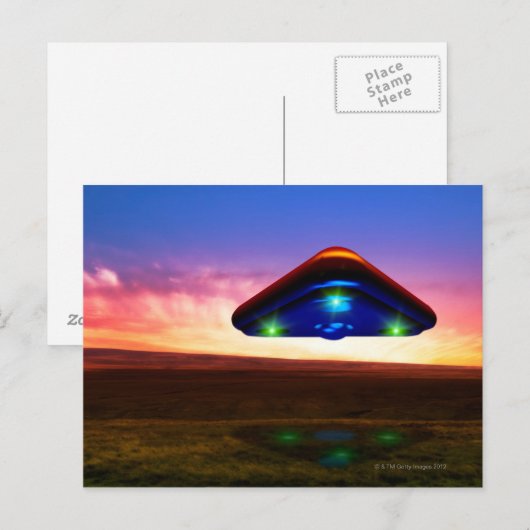UFOライト ポストカード (正面/裏面)