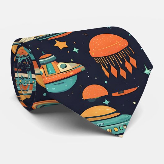 UFOヴィンテージ ネクタイ (ロール)
