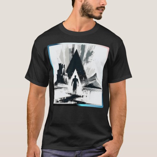 Ufo三角形 Tシャツ (正面)