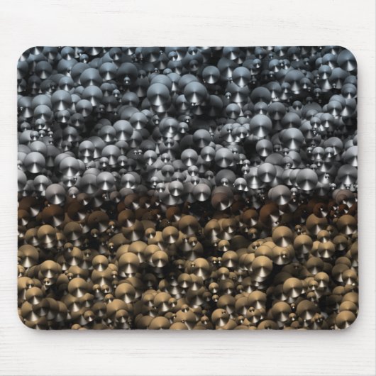 UFO侵入迷彩柄 マウスパッド (正面)