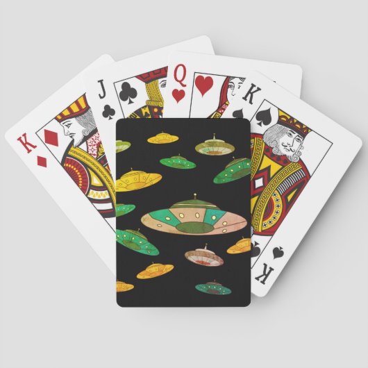 UFO侵入 トランプ (裏面)