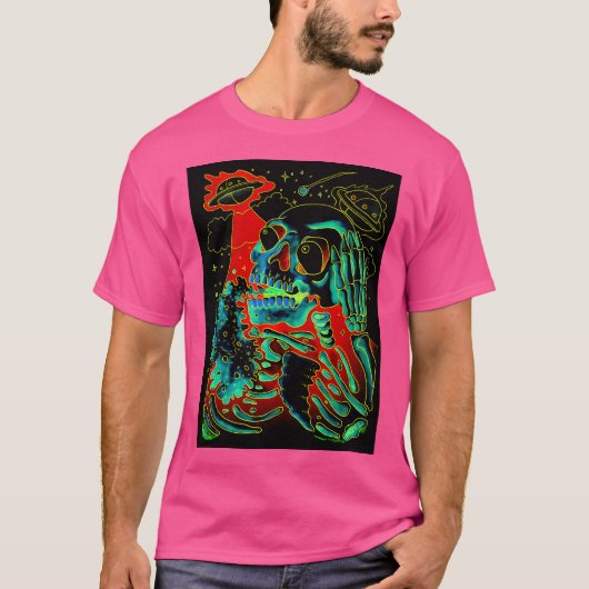 Ufo侵入 Tシャツ (正面)