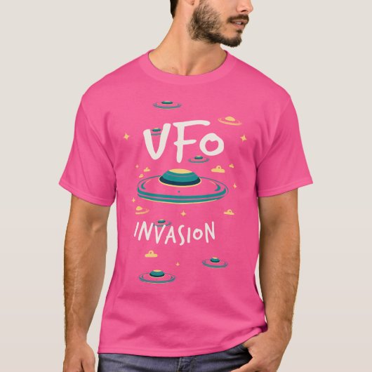 Ufo侵入 Tシャツ (正面)