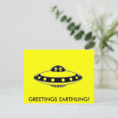 UFO侵攻！ ポストカード (スタンド正面)