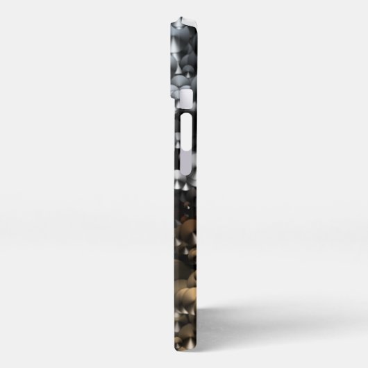 UFO侵略迷彩柄iPhoneケース iPhoneケース (左側面)