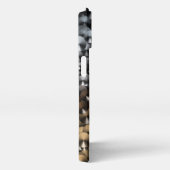 UFO侵略迷彩柄iPhoneケース iPhoneケース (右側面)