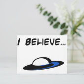 UFO信じのIT部門 ポストカード (スタンド正面)