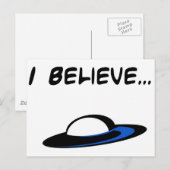 UFO信じのIT部門 ポストカード (正面/裏面)