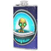 UFO内飛んでいるの地球外生物 フラスク (左)