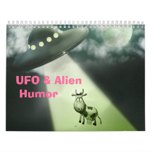 UFO及び外国のユーモアのカレンダー カレンダー