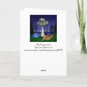 UFO地球外誘引エイリアン カード (裏面)