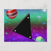 UFO地球外誘引エイリアン ポストカード (裏面)