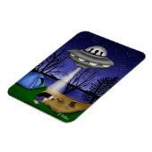 UFO地球外誘引エイリアン マグネット (左側)