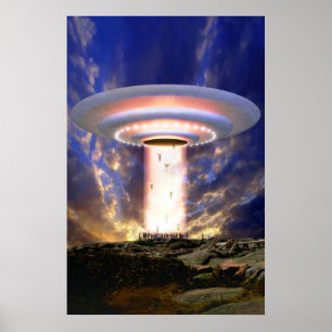 UFO大量拉致 ポスター