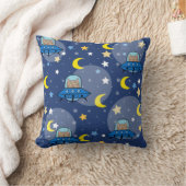 UFO宇宙猫枕 クッション (ブランケット)