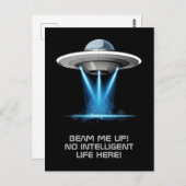 UFO宇宙船カスタムはがき ポストカード (正面/裏面)