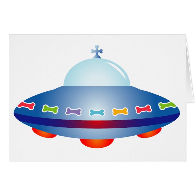 UFO宇宙船 (正面横)