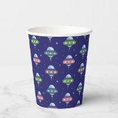 UFO宇宙誕生日パーティー 紙コップ (裏面)