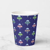 UFO宇宙誕生日パーティー 紙コップ (正面)
