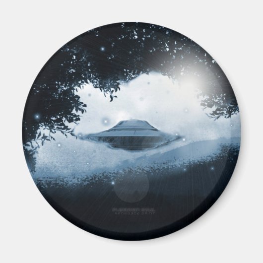 UFO忠実度磁石 マグネット (正面)