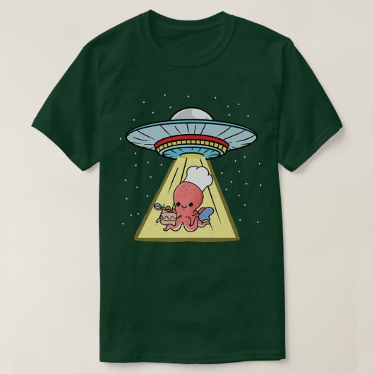 Ufo拉致タコベーキング Tシャツ (デザイン正面)