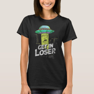 Ufo拉致地球外物取得敗者エイリアン Tシャツ