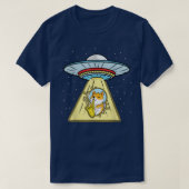Ufo拉致宇宙飛行士サクソフォンTシャツ Tシャツ (デザイン正面)