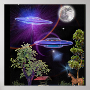 UFO拉致 ポスター