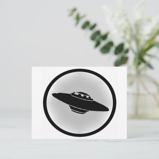 UFO攻撃 ポストカード (スタンド正面)