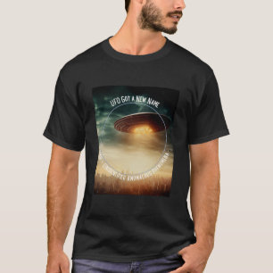 UFO新名称UAP不明異常現象 Tシャツ
