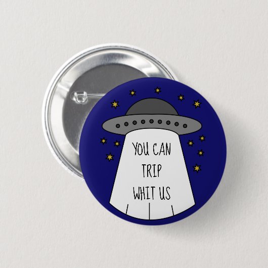 Ufo旅行 缶バッジ (正面&裏面)
