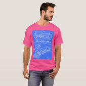Ufo格納庫の青写真 Tシャツ (正面フル)