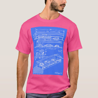 Ufo格納庫の青写真 Tシャツ